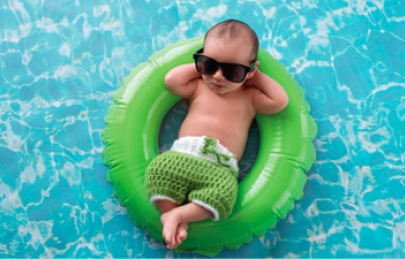 Dịch vụ Bơi thủy liệu – Baby Float