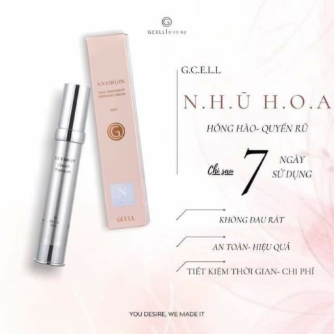 Kem làm hồng nhũ hoa XXVIRGIN