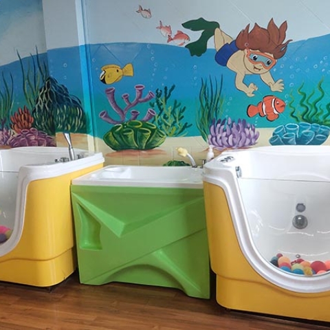 Bể bơi thủy liệu Baby Fload